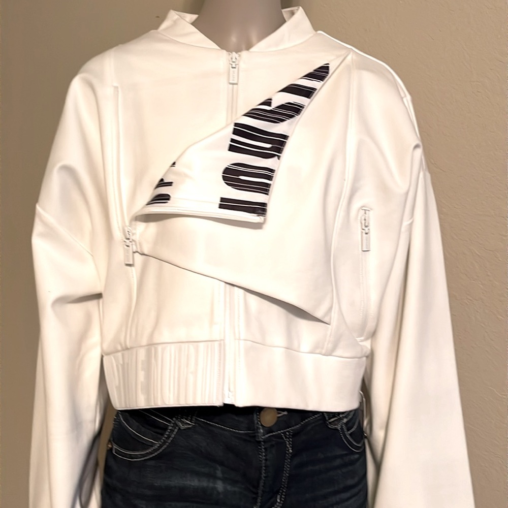 NWT Lime & Vine Black Bomber Jacket. - Picture 12 of 13